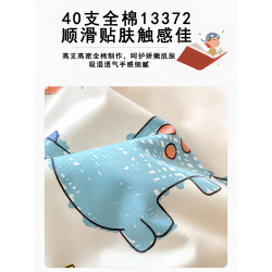 兒童純棉睡袋四季通用全棉被子嬰兒寶寶中大童幼兒園防踢被子神器