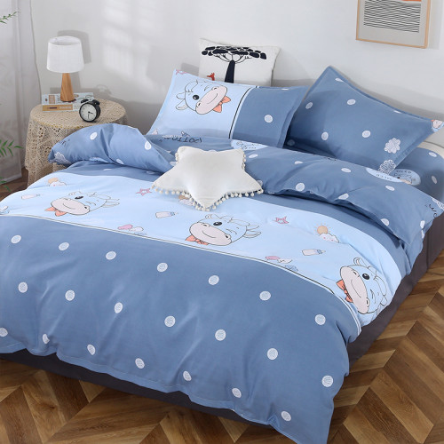 a類母嬰四件套床包3件套學生宿捨床單加厚床品非純棉全棉被套四季 a類母嬰四件套床包3件套學生宿捨床單加厚床品非純棉全棉被套四季