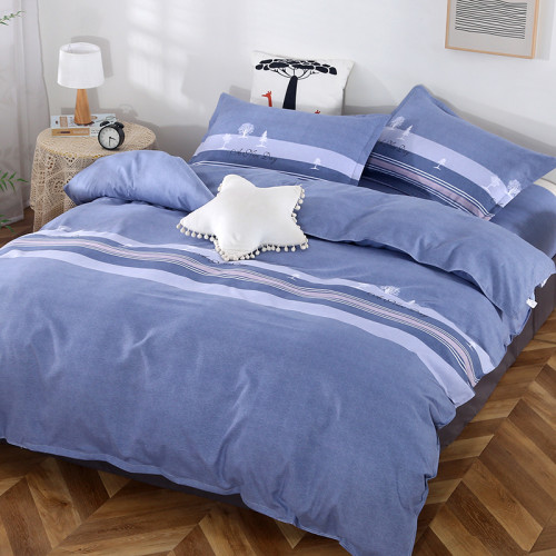 a類母嬰四件套床包3件套學生宿捨床單加厚床品非純棉全棉被套四季 a類母嬰四件套床包3件套學生宿捨床單加厚床品非純棉全棉被套四季