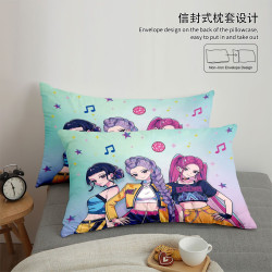 獵魔女團被套四件套床包款男孩女孩學生宿捨床上用品三件套非純棉