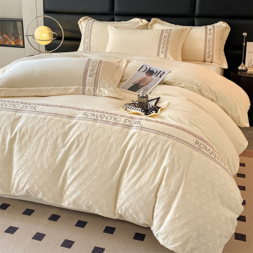 2025出口澳洲加厚牛奶絨四件套輕奢高級感珊瑚絨床單式被罩雙面絨