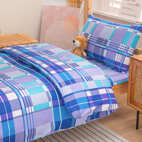 中學大學宿捨三件套單人被子被套床墊大學高中床上用品上下鋪被套