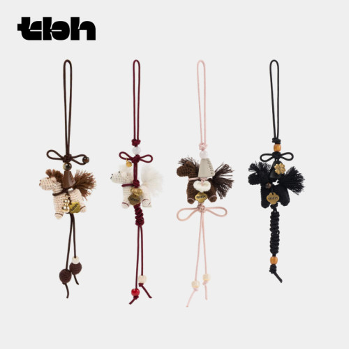 tbh野獸派家居馬年限定手工鉤針掛件包包掛飾後後背包配飾新年禮物 tbh野獸派家居馬年限定手工鉤針掛件包包掛飾後後背包配飾新年禮物