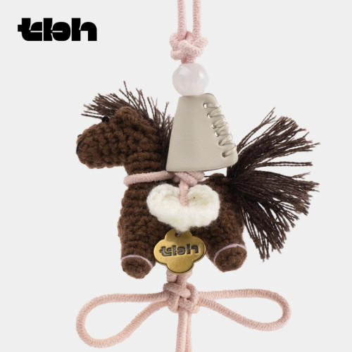 tbh野獸派家居馬年限定手工鉤針掛件包包掛飾後後背包配飾新年禮物 tbh野獸派家居馬年限定手工鉤針掛件包包掛飾後後背包配飾新年禮物