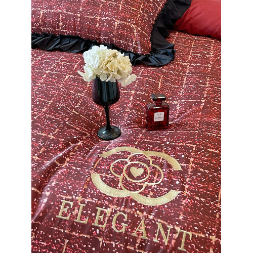 法式復古小香風加厚全棉磨毛四件套公主風純棉床單被罩套床品套件