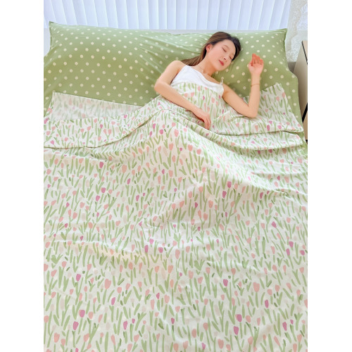 富歌娜可攜式睡袋旅行出差酒店防髒床單雙人旅行神器全棉斜紋賓館