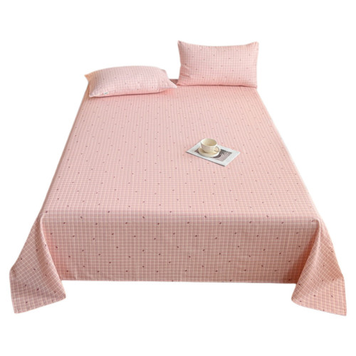 老粗布加厚床單單件學生宿捨單人被單枕套三件套2025新款四季通用