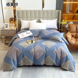 加厚磨毛被套單件冬季學生宿捨單人1.5米被罩150x200x230