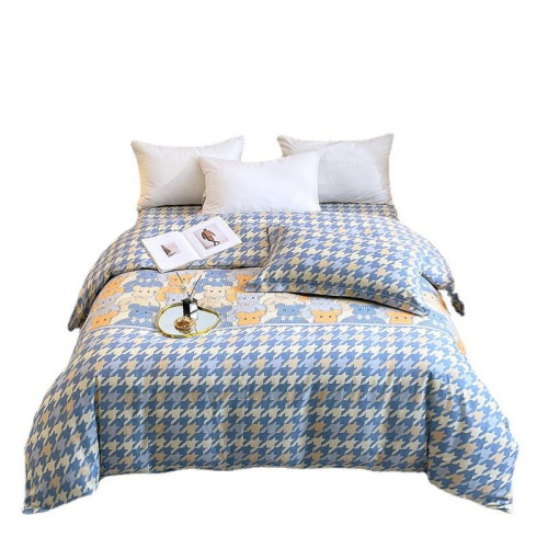 加厚磨毛被套單件冬季學生宿捨單人1.5米被罩150x200x230