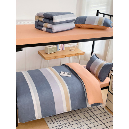 100純棉全棉床上用品被子新疆棉花被褥鋪底全套裝春秋冬天六件套