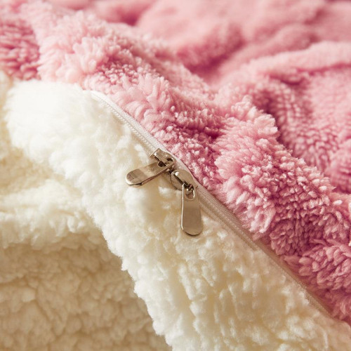 絨被套單件多功能毛毯塔芙絨羊羔絨雙面絨被罩秋冬加厚絨蓋毯