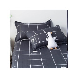 床單單件冬季單人被罩1.5米學生宿捨ins風純水洗棉被單枕套三件套