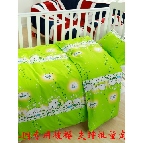 幼兒園被子純棉三件套兒童棉花午睡被子套件寶寶小被子春秋冬被子