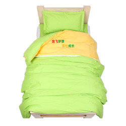 幼兒園純棉三件套被套夾棉六件兒童寶寶午休睡羽絲棉機洗內膽床品