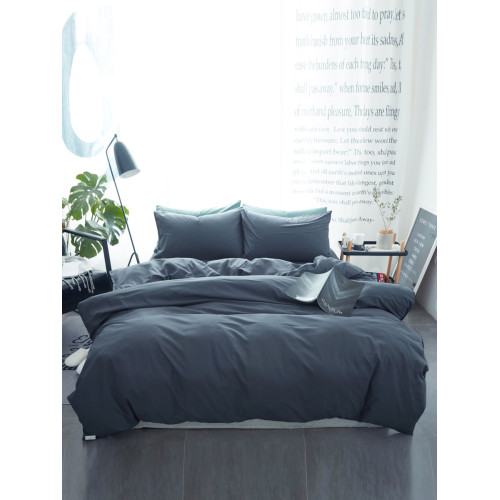 簡約純色純棉磨毛四件套床上床單被套床包全棉學生宿捨三件套床品 簡約純色純棉磨毛四件套床上床單被套床包全棉學生宿捨三件套床品