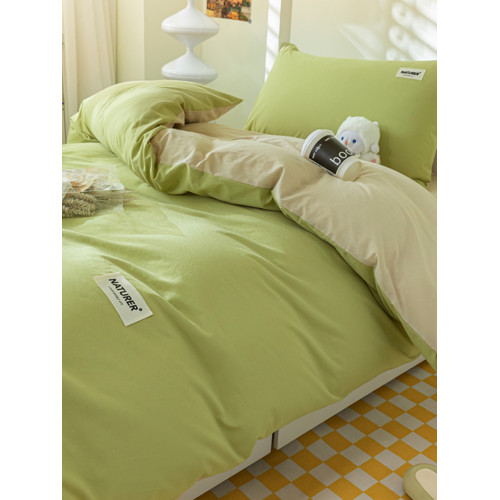 簡約大學生純棉三件套全棉水洗棉床單被套高中宿捨上下鋪寢室床品