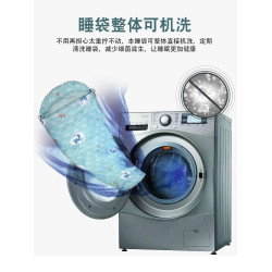 小學生午休防踢睡袋全棉可攜式純棉春秋冬季保暖中大兒童午睡被子