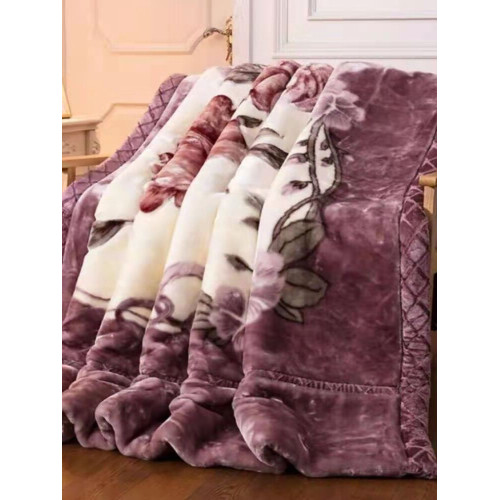 新款雙層加厚拉捨爾毛毯秋冬保暖絨毯單雙人結婚慶午睡毯子蓋毯被