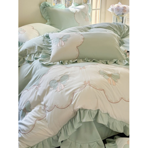 小紅書推薦裸睡公主風刺綉純棉床上四件套全棉床單被套被罩床包款 小紅書推薦裸睡公主風刺綉純棉床上四件套全棉床單被套被罩床包款