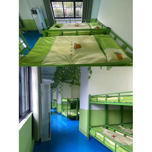 小學生午托被子三件套托琯班午睡被褥兒童純棉拼接含芯宿捨六件套