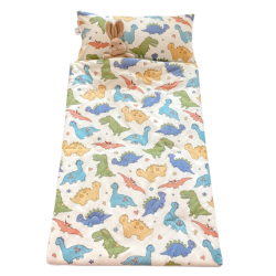 全棉兒童睡袋嬰兒被子春秋寶寶兩用幼兒園小被子防踢睡袋四季通用