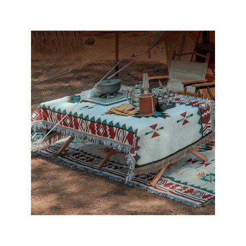 戶外露營帳篷毛毯房車旅行床車床單野營氛圍萬能野餐墊