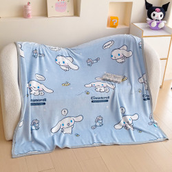 2025新款多功能蓋毯雙面牛奶絨毛毯庫洛米KT貓毯子單雙人午睡毯被