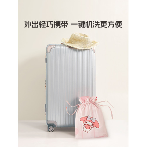 水星家紡兒童隔髒睡袋母嬰A類全棉抗菌床單被套出差旅行可攜式床品