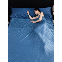 新款莫代爾酒店隔髒睡袋旅行旅遊真冰絲專用出差床單人被套可攜式