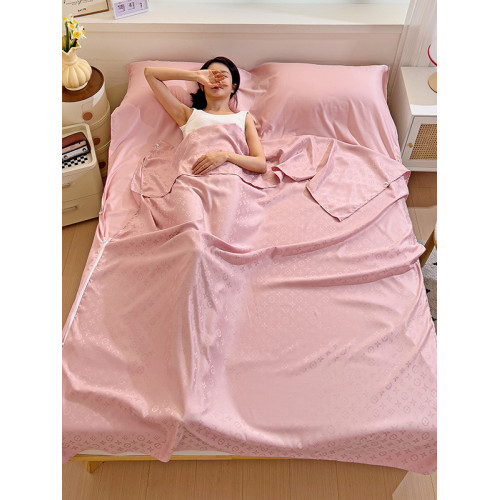 新款莫代爾酒店隔髒睡袋旅行旅遊真冰絲專用出差床單人被套可攜式