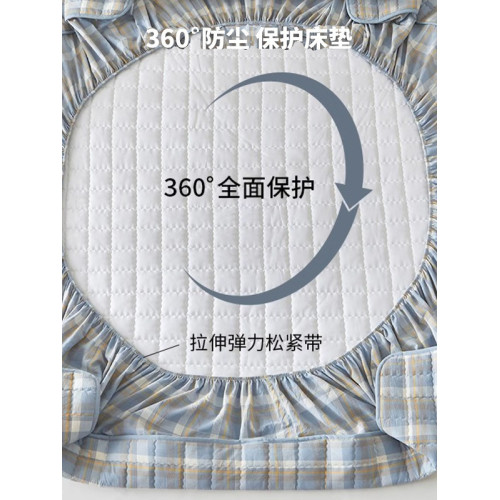 新疆棉床包純棉a類床墊保護罩單件床套罩夾棉床罩可機洗床墊套罩