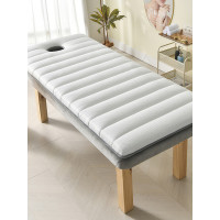 美容床墊海綿乳膠床墊子美容院專用可折曡加厚理療按摩床墊帶洞