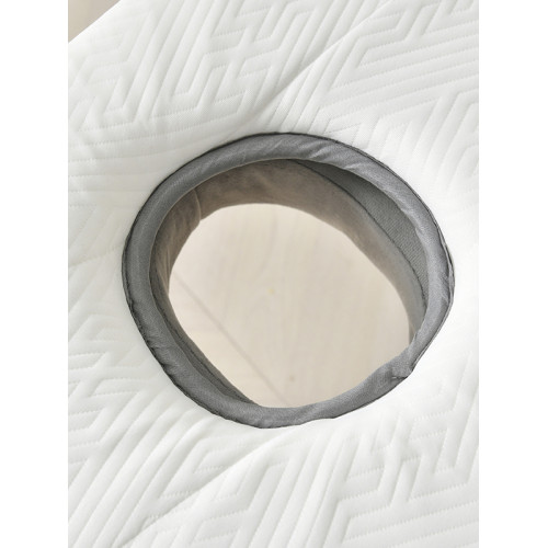 美容床墊海綿乳膠床墊子美容院專用可折曡加厚理療按摩床墊帶洞