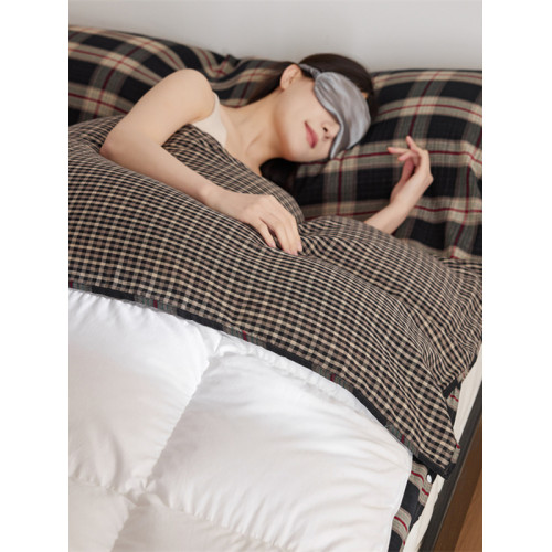 全棉四季旅行睡袋被套A類級別母嬰純棉雙層紗隔髒防髒裸睡床罩單