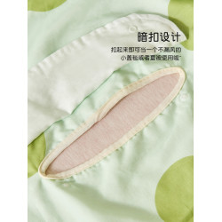 米蘇卡通純棉紗布兒童睡袋寶寶防踢被子嬰兒神器蓋毯夏涼被空調被