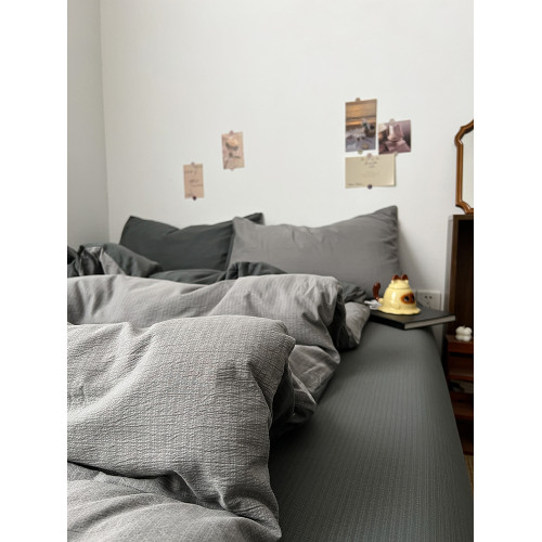 A類床上四件套純棉全棉2025新款被套被罩床單學生宿捨三件套床包4