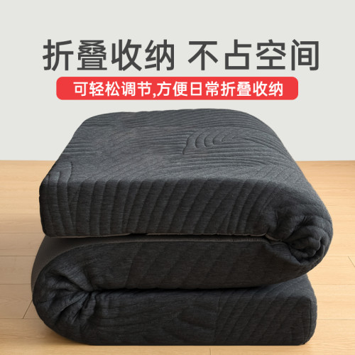 打地鋪神器家用折曡床墊海綿墊子護脊榻榻米單人地上睡覺專用軟墊