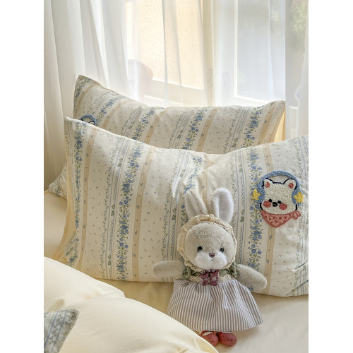 卡通超柔裸睡全棉四件套學生宿捨三件套純棉床單床包兒童床上用品 卡通超柔裸睡全棉四件套學生宿捨三件套純棉床單床包兒童床上用品