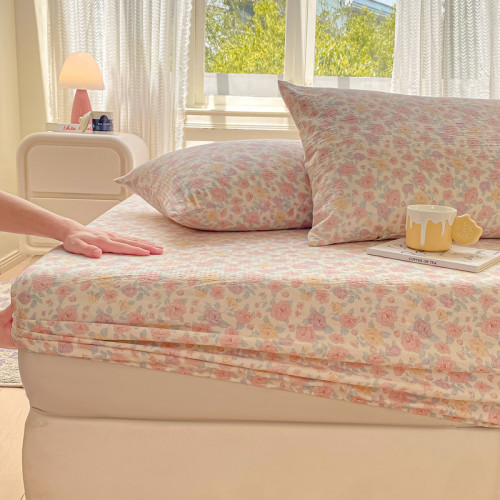 夏季雙層紗床包罩單件學生宿捨全包防塵套蓆夢思床墊保護罩三件套