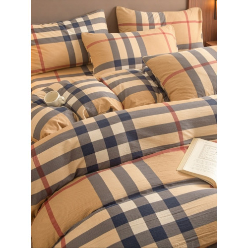 2026新款非全棉純棉四件套床單被罩春秋被套上下鋪學生宿捨床品3