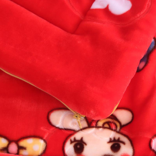 嬰兒專用抱毯加絨加厚秋冬外出新生嬰幼兒抱被毛毯睡袋兒童鬥篷寶