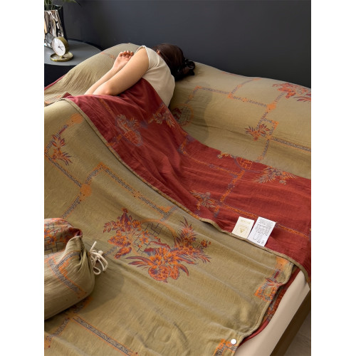 旅行賓館被套睡袋A類級別母嬰色織純棉雙層紗隔髒防髒裸睡床罩單 旅行賓館被套睡袋A類級別母嬰色織純棉雙層紗隔髒防髒裸睡床罩單