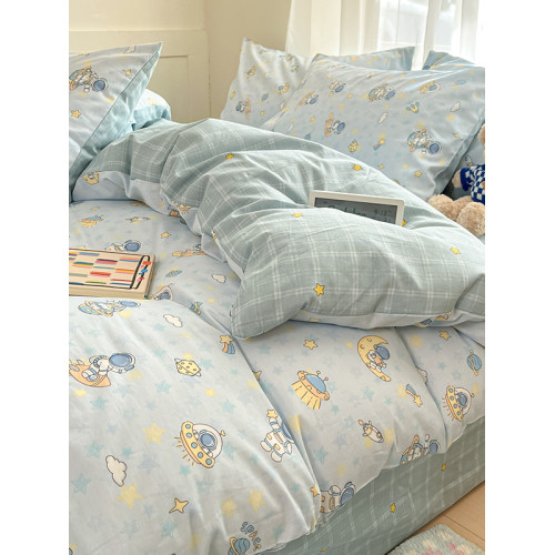 澳洲卡通四件套純棉全棉2025新款被套床單三件套床上用品四季通用