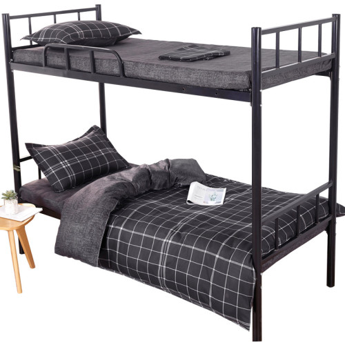 學校宿捨被套床單枕套三件套員工上下鋪單人床被褥六件套