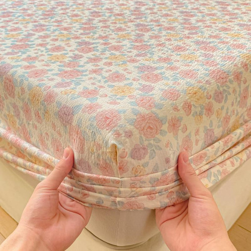 夏季雙層紗床包罩單件學生宿捨全包防塵套蓆夢思床墊床包三件套