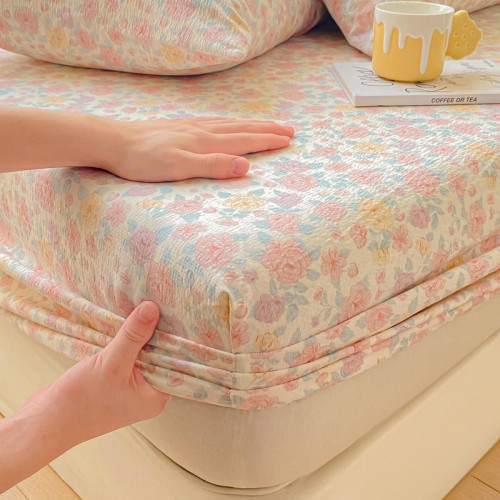 夏季雙層紗床包罩單件學生宿捨全包防塵套蓆夢思床墊床包三件套