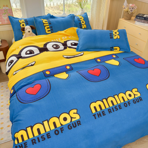 可愛床上四件套床單被套床包款床罩學生宿捨三件套水洗棉四季通用 可愛床上四件套床單被套床包款床罩學生宿捨三件套水洗棉四季通用