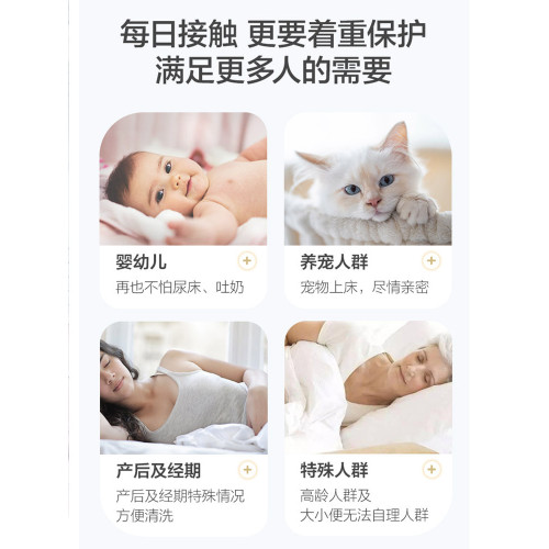 網易嚴選A類防水隔尿床包夾棉加厚床墊保護罩防塵床單床罩床套