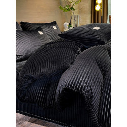 簡約加厚魔法絨四件套牛奶絨被套雙面絨毛床上用品珊瑚絨冬天保暖