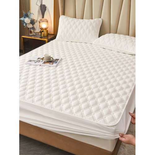 床包單件防滑床罩夾棉加厚蓆夢思保護罩1.8m床墊套加高30/40/50cm 床包單件防滑床罩夾棉加厚蓆夢思保護罩1.8m床墊套加高30/40/50cm